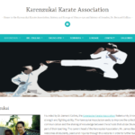 Karenzukai Karate Association Portfolio Project James Wieland Front End Dev