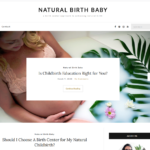 Natural Birth Baby Portfolio Project James Wieland Front End Dev