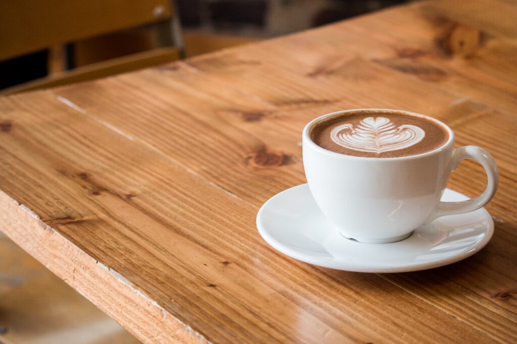 mug and coffee