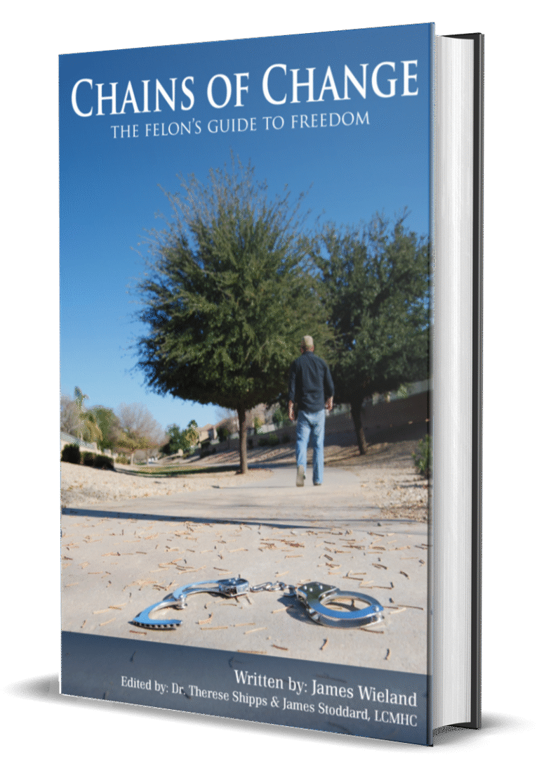 chains of change the felons guide to freedom by james wieland about helping felons move on from jail or prison
